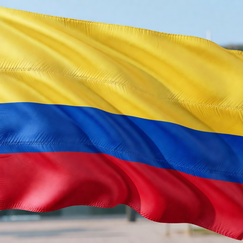 National flag of Colombia